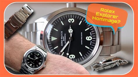 zeno explorer vs rolex|best role explorer watches.